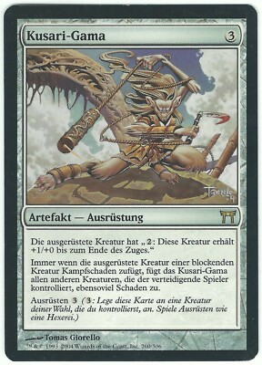 TOP  Kusari-Gama  - CHAMPIONS of KAMIGAWA -  deutsch  (fine -)  ** Rare **