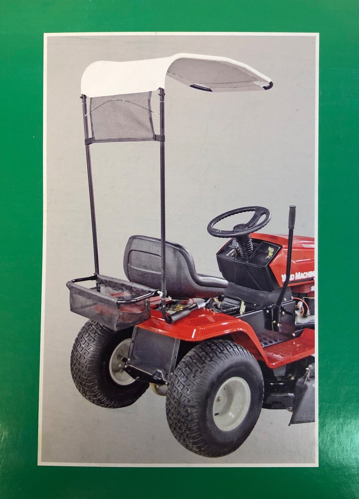 Arnold Collapsible Sun Shade For Riding Mowers Canopy