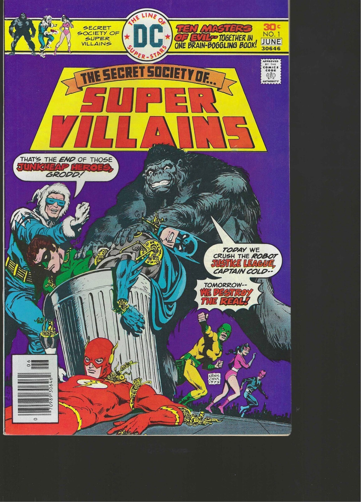 The Secret Society of Super-Villains #1 (DC Comics 1976) NM