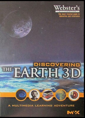 DISCOVERING THE EARTH 3D by WEBSTER'S.  NEW OLD STOCK. SHIPS FAST and SHIPS FREE