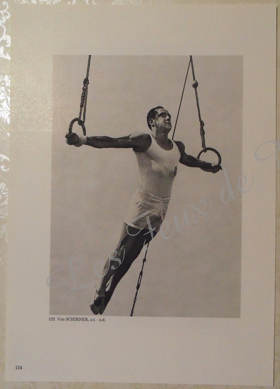 Hein Gorny Ski  Von Schirner Anneaux Athletisme Document Photo