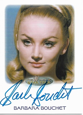 Women Of Star Trek 50th Anniversary Barbara Bouchet Kelinda Autograph Cardのebay公認海外通販 セカイモン