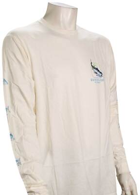 

Футболка Quiksilver Waterman Blue Dreams LS — античный белый — новинка