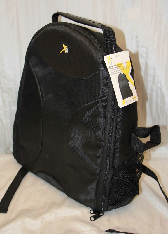 DSLR camera bag and lens lot set kit, flash, macro