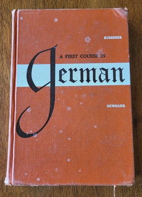 LOOK! A First Course in German Textbook from 1952, Hardback, Learn German, Used