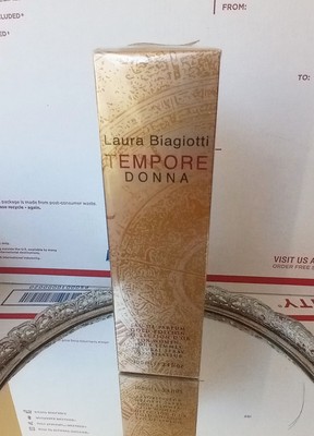 Laura Biagiotti TEMPORE DONNA Eau de Parfum 100 ml/3.4 fl. oz Spray GOLD EDITION