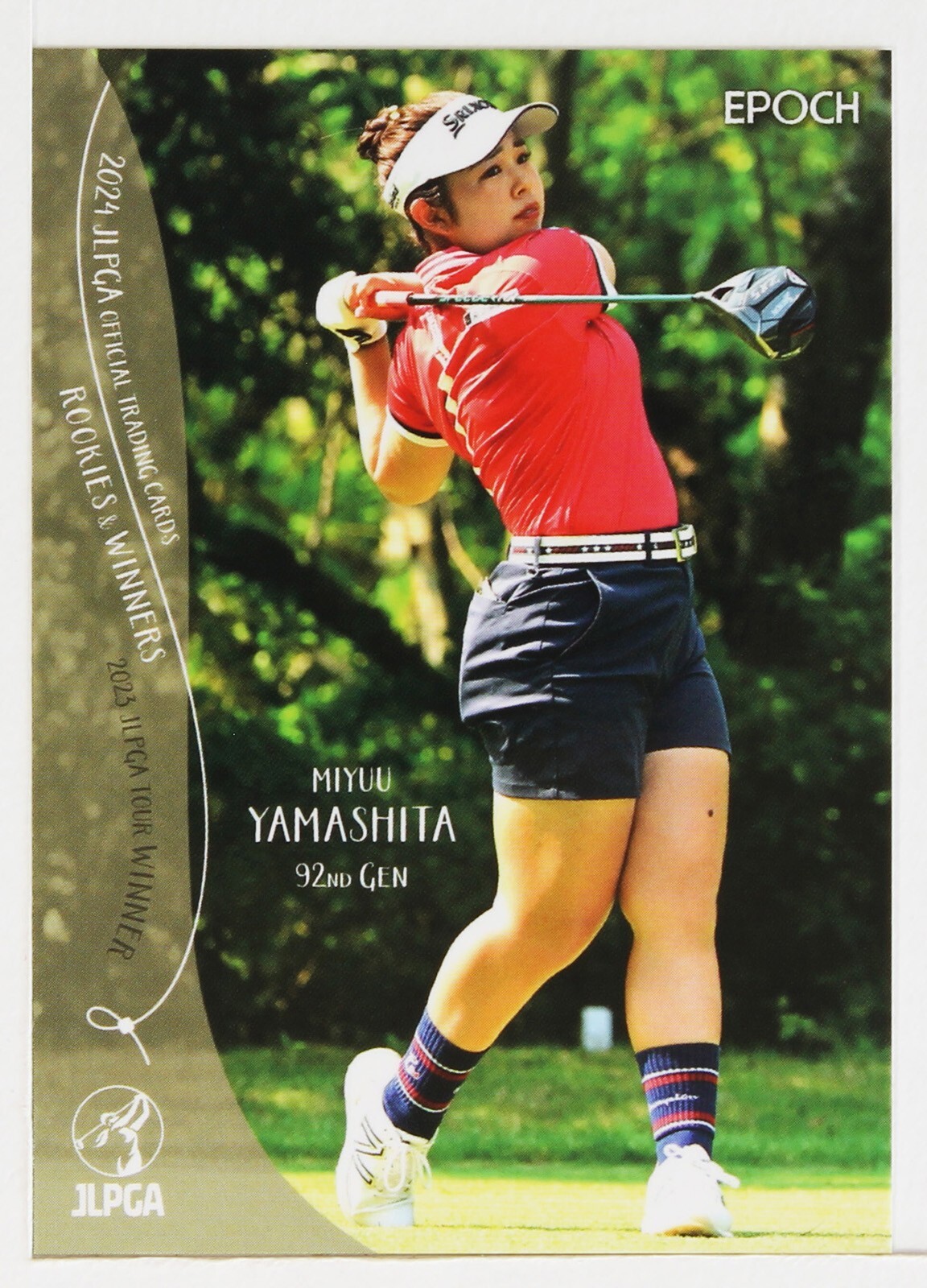 Miyuu Yamashita ゴルフカードセット MIYUU YAMASHITA - 2024 JLPGA ROOKIES＆WINNERS Women's