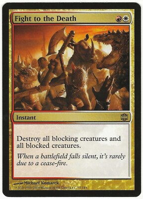 MTG Fight to the Death Alara Reborn Rare NM