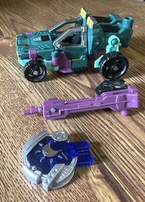 Year 2005 Hasbro Transformers Cybertron Scout Class 4'' Figure Decepticon HARDTOP