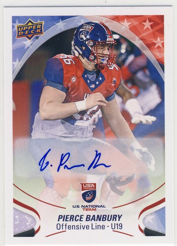 2017 Upper Deck USA Football Pierce Banbury #20