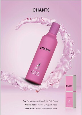Chants All Over Perfume Spray By Maison Alhambra 150 ML: Hot New Lattafa Line 
