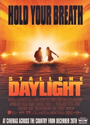 1997 DAYLIGHT Movie Promo Sylvester Stallone vintage 1-Pg MAGAZINE PRINT AD
