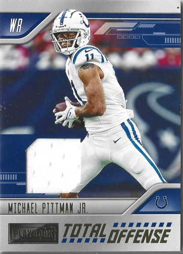 2022 Panini Playbook Michael Pittman Jr. #TO-20