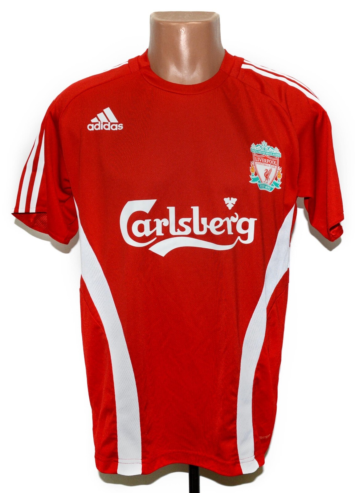 LIVERPOOL 2008/2009 TRAINING FOOTBALL SHIRT JERSEY ADIDAS