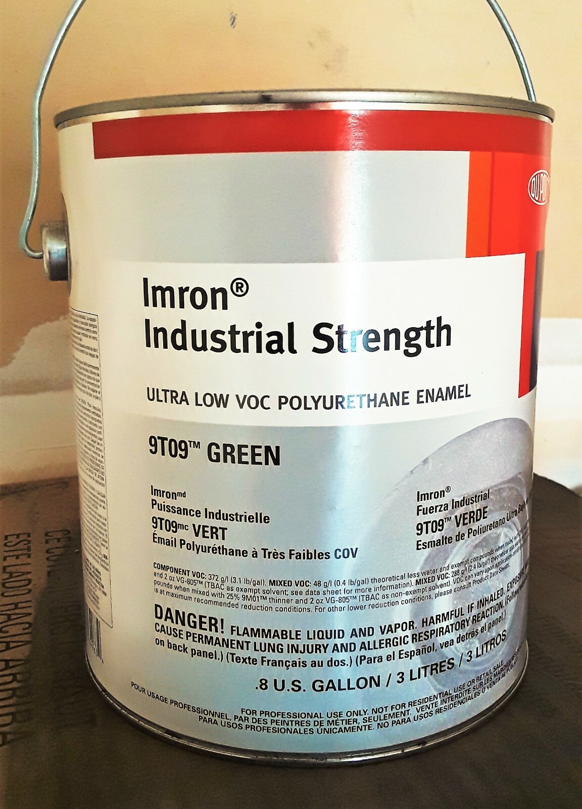 Imron Industrial Strength 9t09 Green Ultra Low Voc Polyurethane Enamel