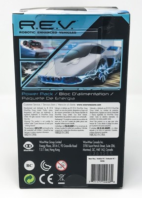 Wow Wee REV Recharge Kit 2 Battery Packs+Charger Brand New