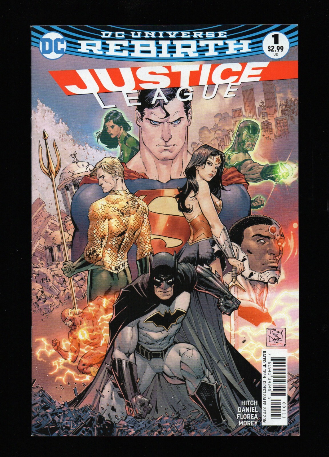 Justice League #1 (2016) DC Comics $4.99 UNLIMITED COMBINED