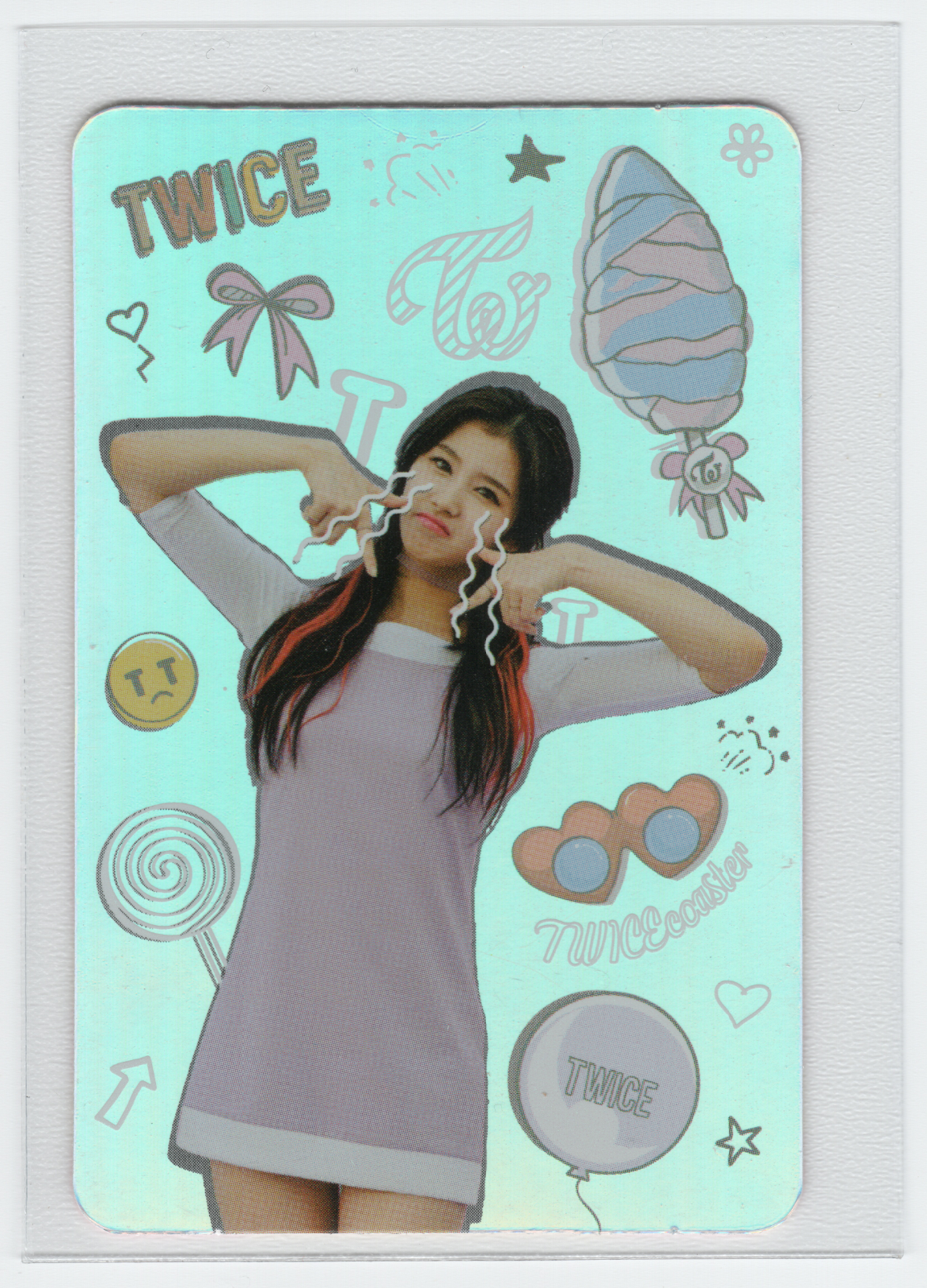【サイン(サナ)・トレカ付】 TWICE coaster Lane1 Twice Sana Photocard | TWICEcoaster: Lane 1 Holo | eBay