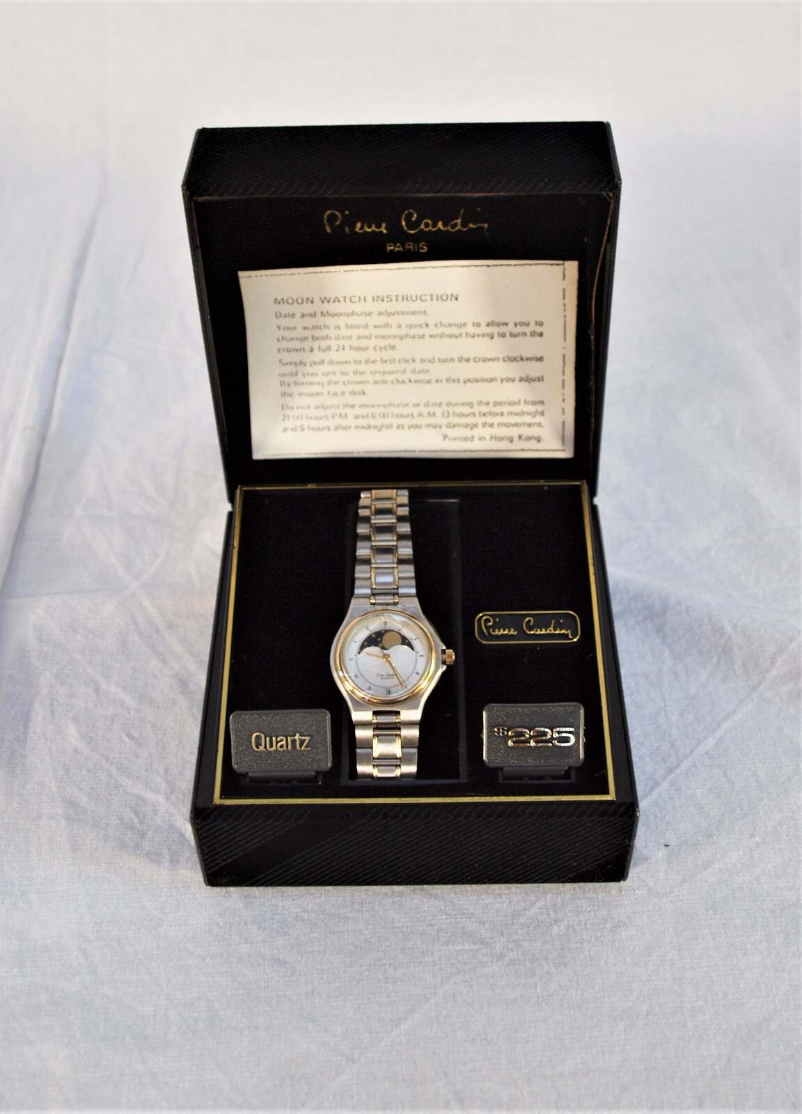 Pierre Cardin オパールペアウォッチ Original Ladies Silver Opal Watch Moving Stones - WO 26