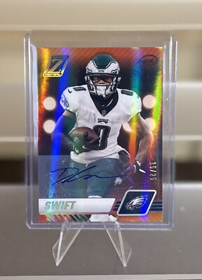 2023 Panini Zenith - Silver Artist Proof Autographs #80 D'Andre Swift /25 (AU)