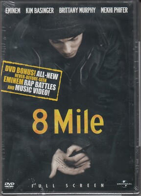 DVD - 8 MILE - Eminen - Brand New Factory Sealed
