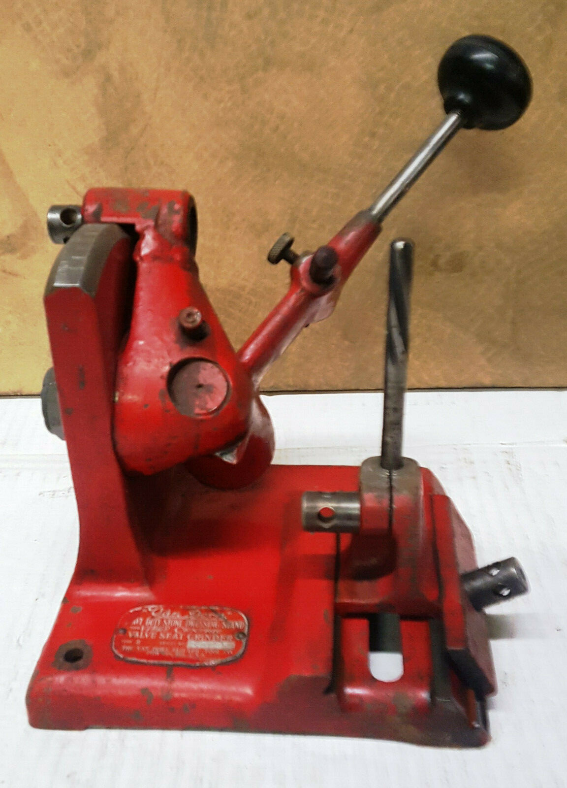 Van Dorn Valve Seat Stone Dresser / Grinder With New Diamond Tip Tool