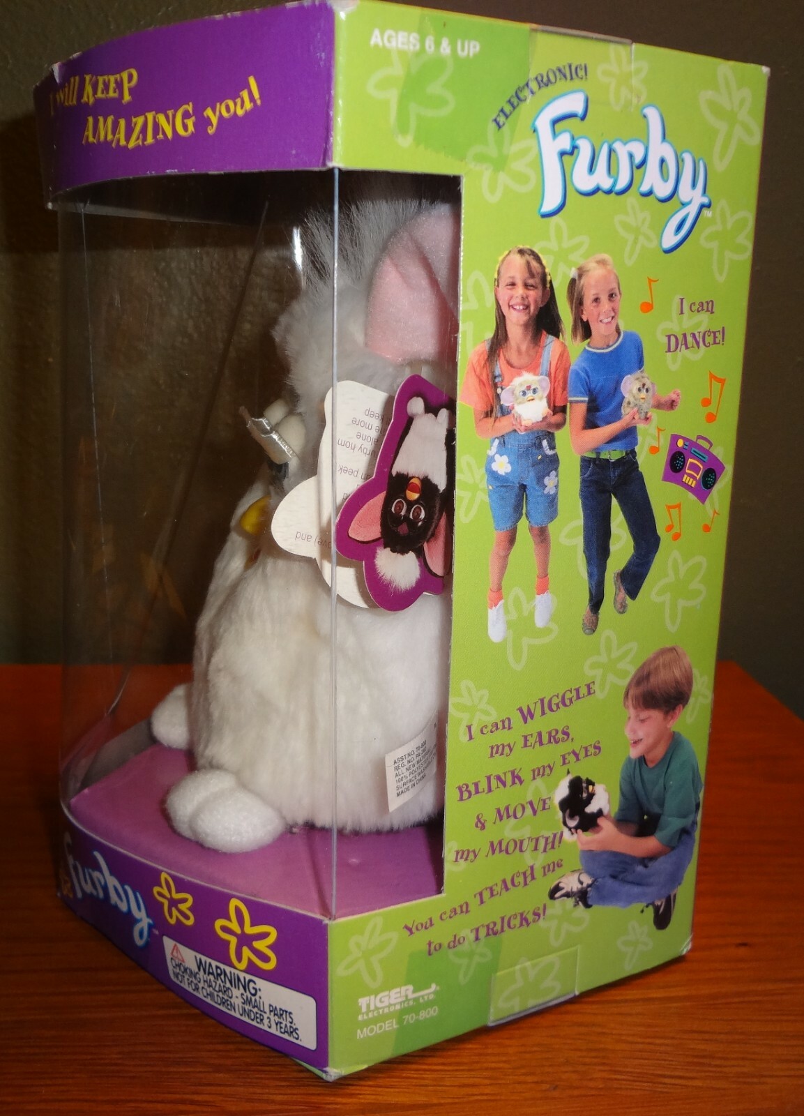 Original, never opened All white Furby in box!