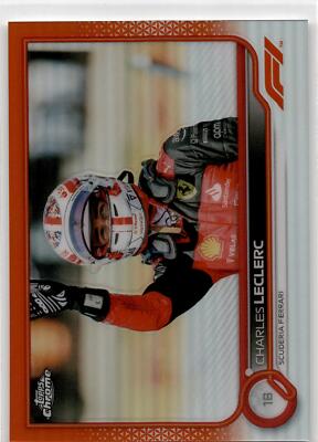 TOPPS CHARLES LECLERC ルクレール オレンジレッド リフ TOPPS CHARLES LECLERC ルクレール オレンジレッド リフ（2021