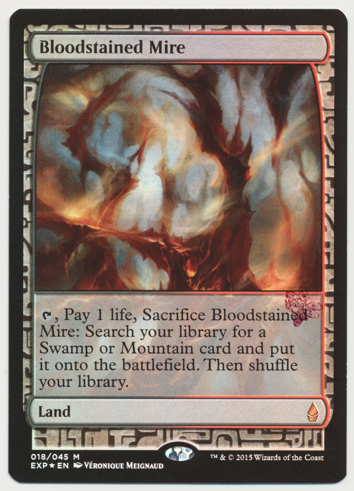 MTG Bloodstained Mire  英語版　２枚セット BloodstainedMire435__90115.