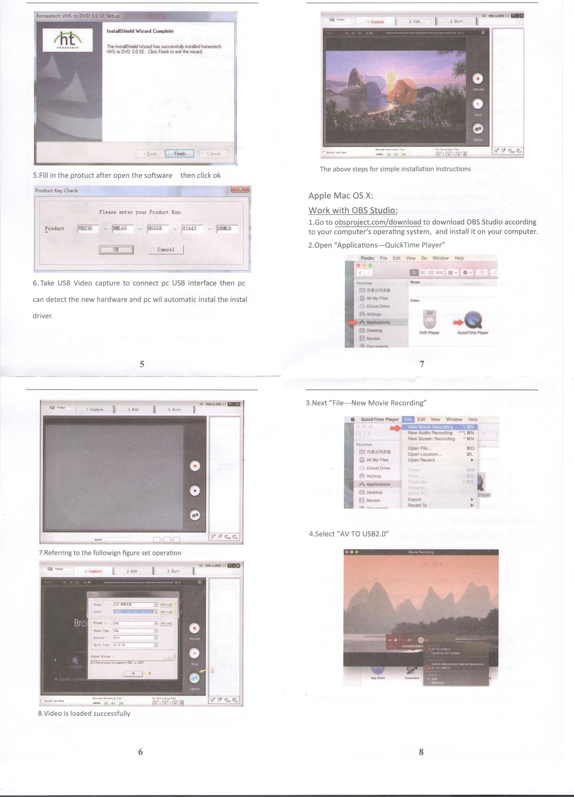 Easycap USB Audio VHS To DVD Converter Capture Recorder Analog Video Digital US
