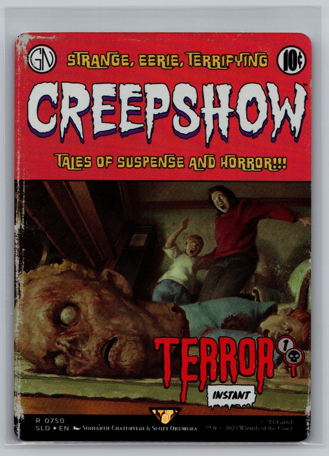 secret lair creepshow foil版　SLD Unholy Grotto FOIL #1462 | SLD Secret Lair Drop Creepshow