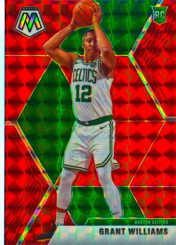 NBAカード GRANT WILLIAMS ROOKIE CARD LOT! Grant Williams RC 2019-20 Mosaic Basketball Red Prizm Rookie