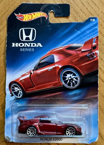 Hot Wheels 7/8 Honda Series Honda S2000 Red NIP Walmart