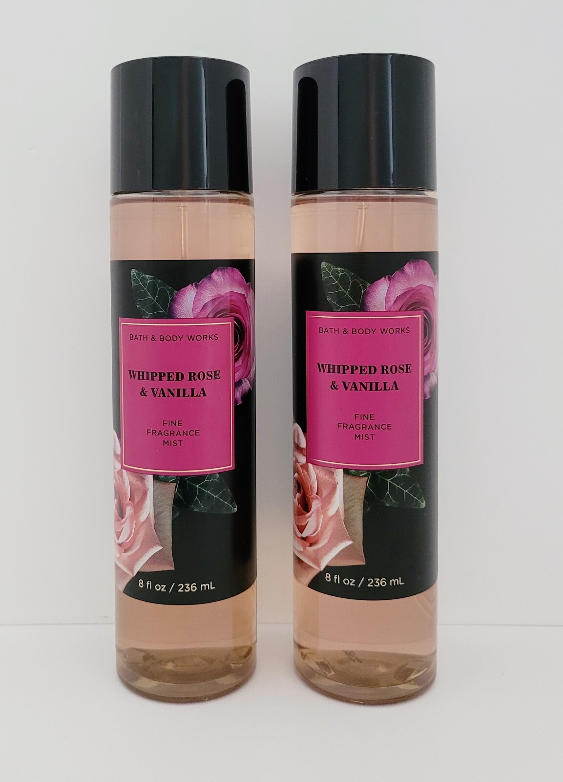 Bath & Body Works WHIPPED ROSE & VANILLA Fine Fragrance Body