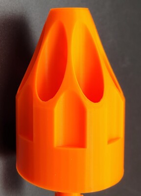 Hammershot 7 Round Half Length Dart Cylinder Barrel For Zombie Strike Blaster!