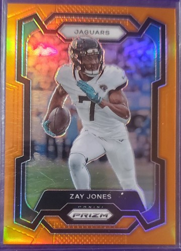 2023 Prizm Zay Jones No. 141 Orange Prizm /249 | eBay