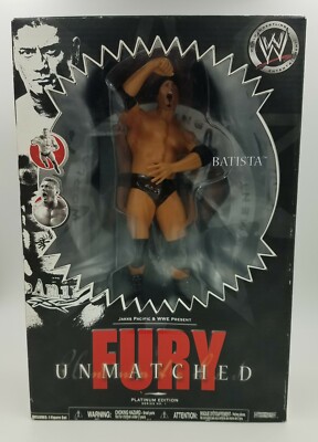 JACKKS PACIFIC & WWE PRESENT BATISTA FURY UNMATCHED PLATINUM EDITION SERIES 1 