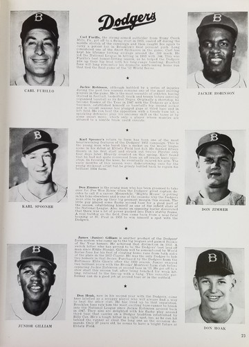 1955 World Series Program New York Yankees vs Brooklyn Dodgers