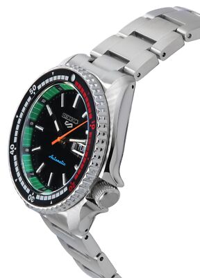 Pre-owned Seiko 5 Sports Skx Style The Regatta Timer Special Edi. Srpk13k1 Mens Watch