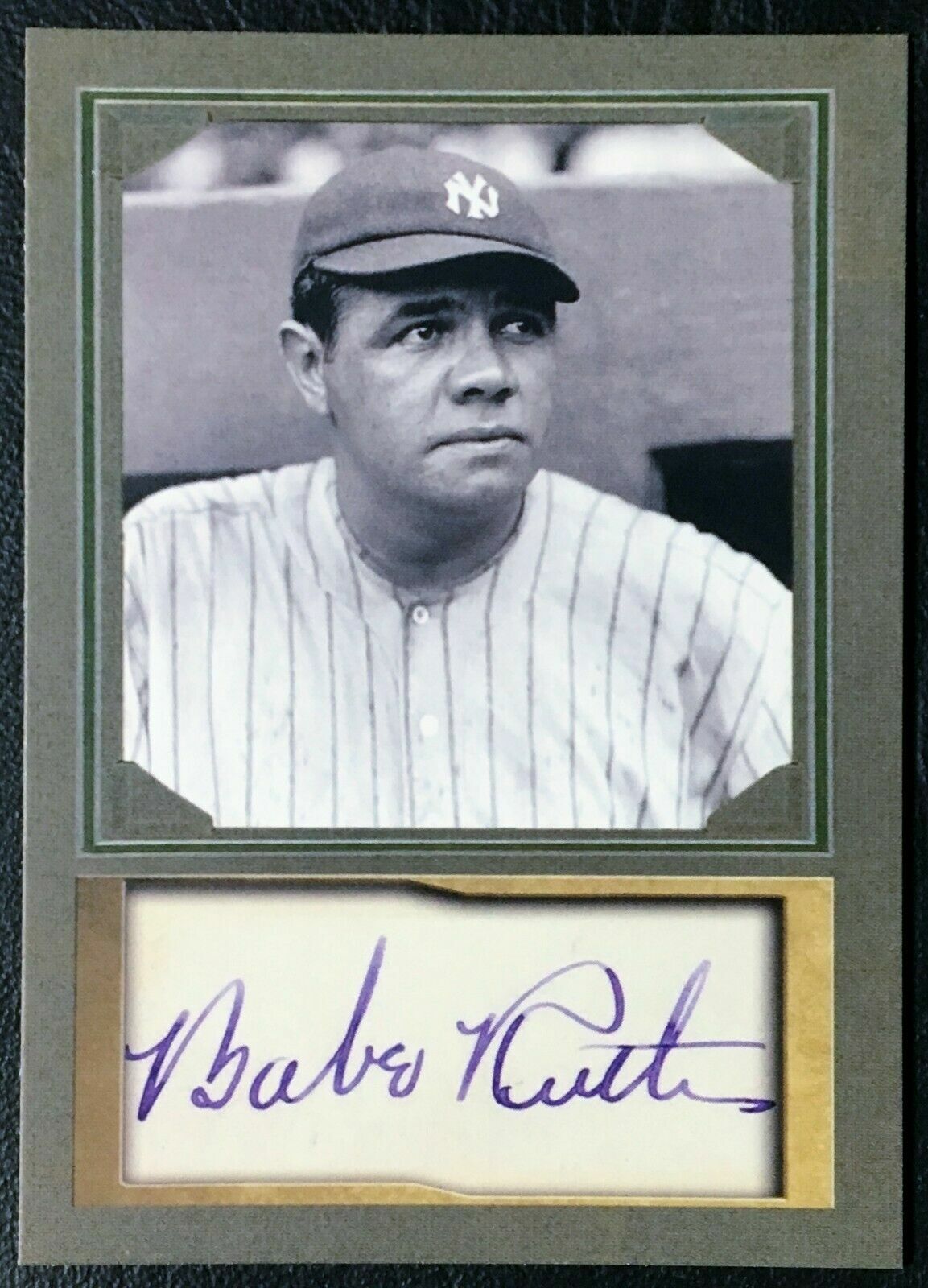 How Much Is An Autographed Babe Ruth Baseball Card Worth BaseBall Wall