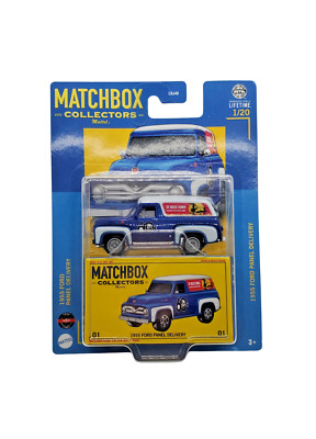 2024 Matchbox 1955 Ford Panel Delivery #1 Blue - Collectors Series