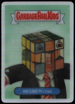 2010 Topps Garbage Pail Kids Flashback LOCO MOTION 3D Lenticular #8 REUBEN CUBE