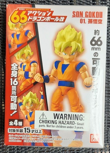 Bandai Dragon Ball Z 66mm Action Figure- Son Goku#1 -New | eBay