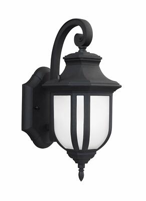 SG 8536391S-12 Childress LED LANTERN-12 Wall Lantern Black