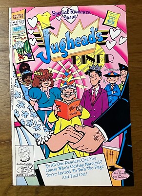Jughead's Diner #7 Archie Comics Modern Age Dan Parent Bill Golliher vf/nm