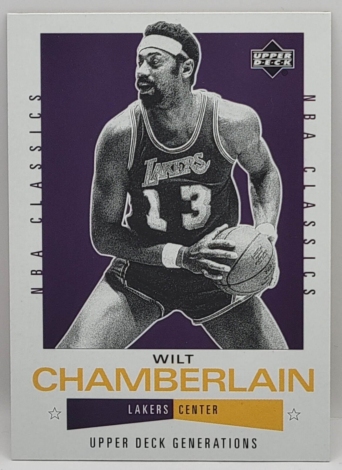 02-03 Upper Deck Generations (NBA Classics) Wilt Chamberlain