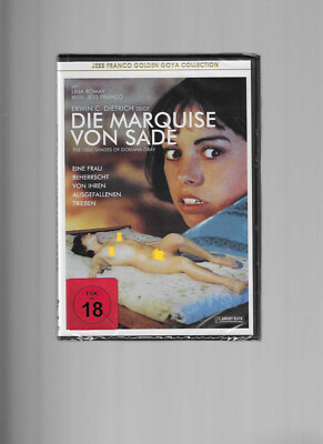 Lina Romay  DIE MARQUISE VON SADE  Jess Franco   UNCUT   (DVD)  NEU  OVP  FSK 18