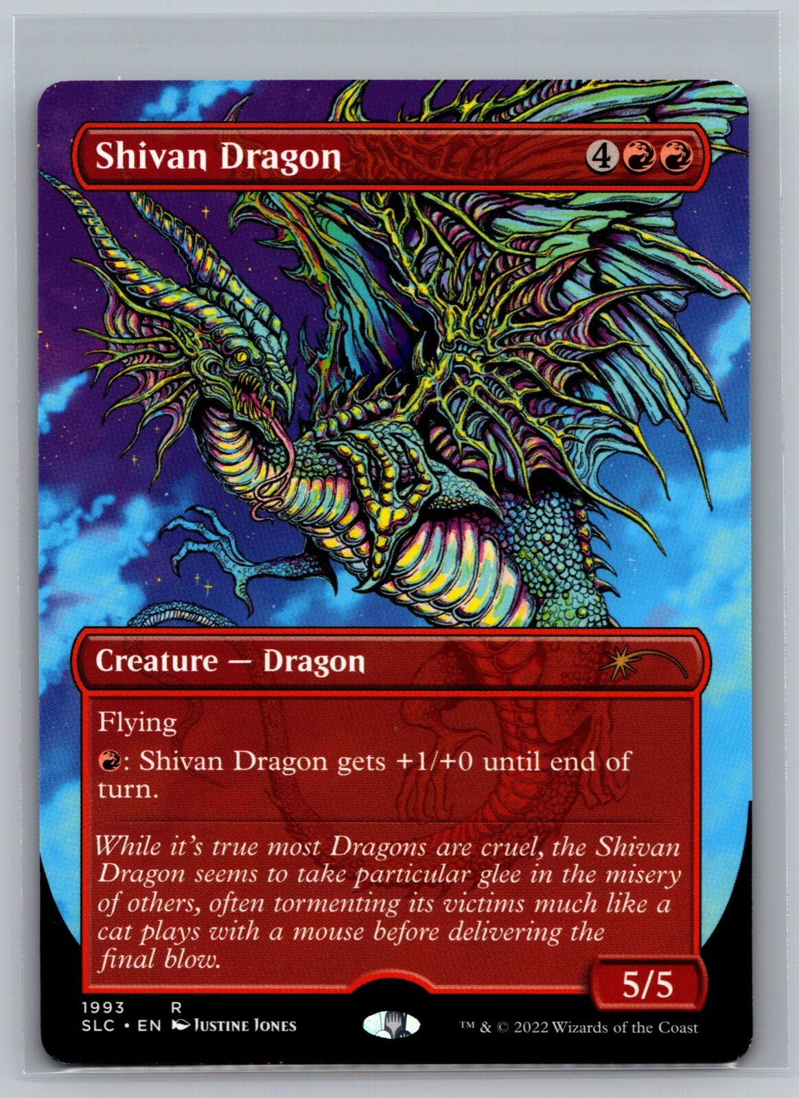 MTG シヴ山のドラゴン foil Secret Lair 30th マジック Shivan Dragon 1993 Magic the Gathering Secret Lair 30th