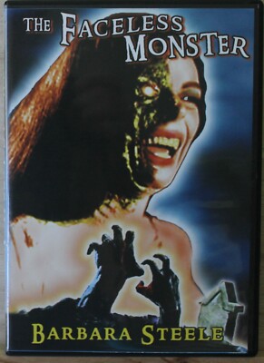 The Faceless Monster AKA Nightmare Castle (DVD) Barbara Steele/Like New