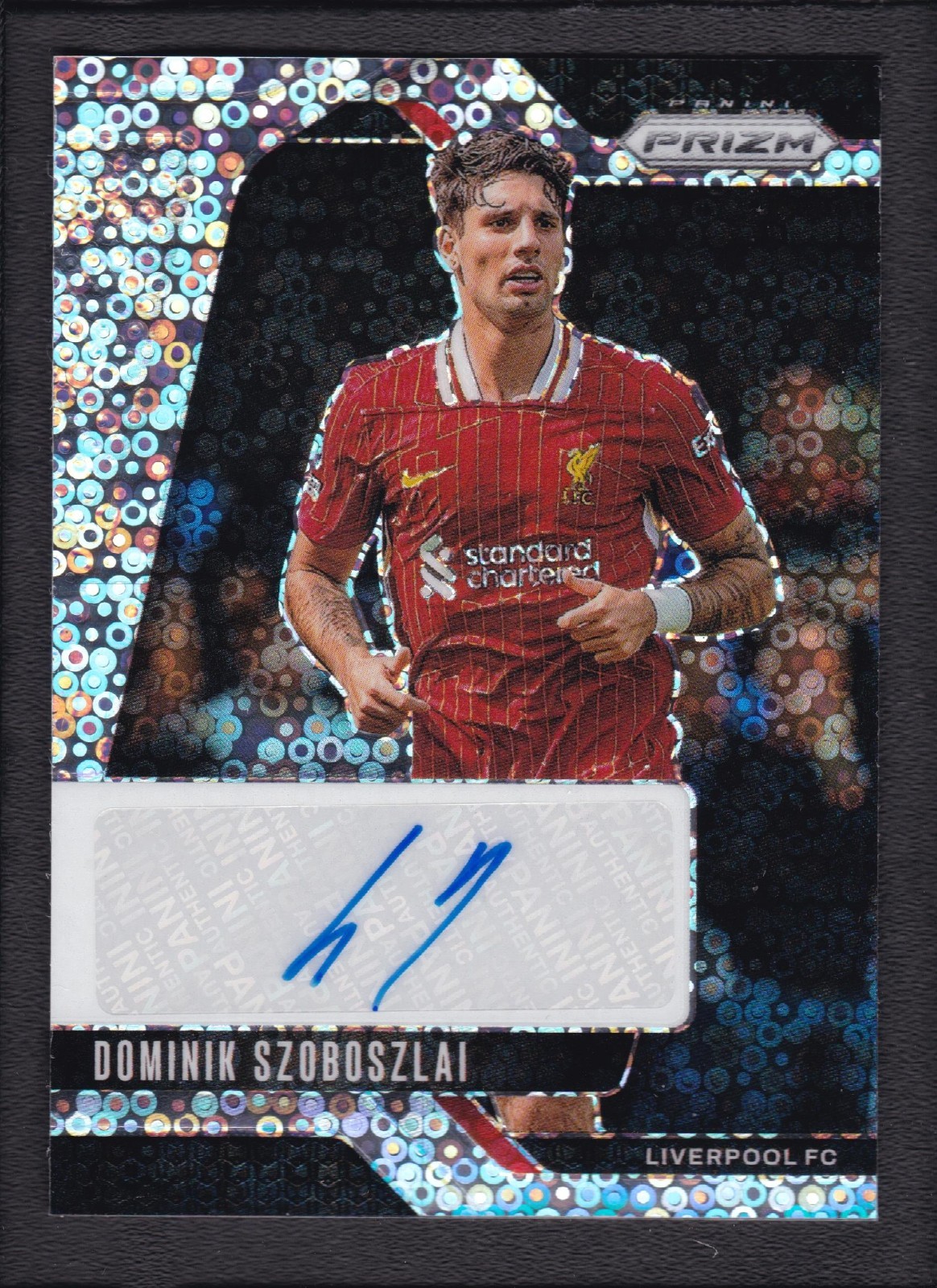 2024-25 DOMINIK SZOBOSZLAI AUTO PANINI PRIZM PREMIER LEAGUE